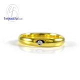 แหวนทอง แหวนเพชร แหวนคู่ แหวนแต่งงาน แหวนหมั้น - R3068DG-18K